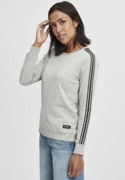 OXMO Oxgabita - Sweater - Grey Melange