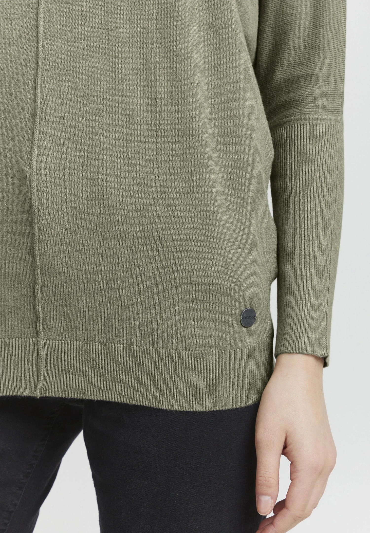 OXMO Oxherdis - Trui - Seagrass Melange - Afbeelding 5