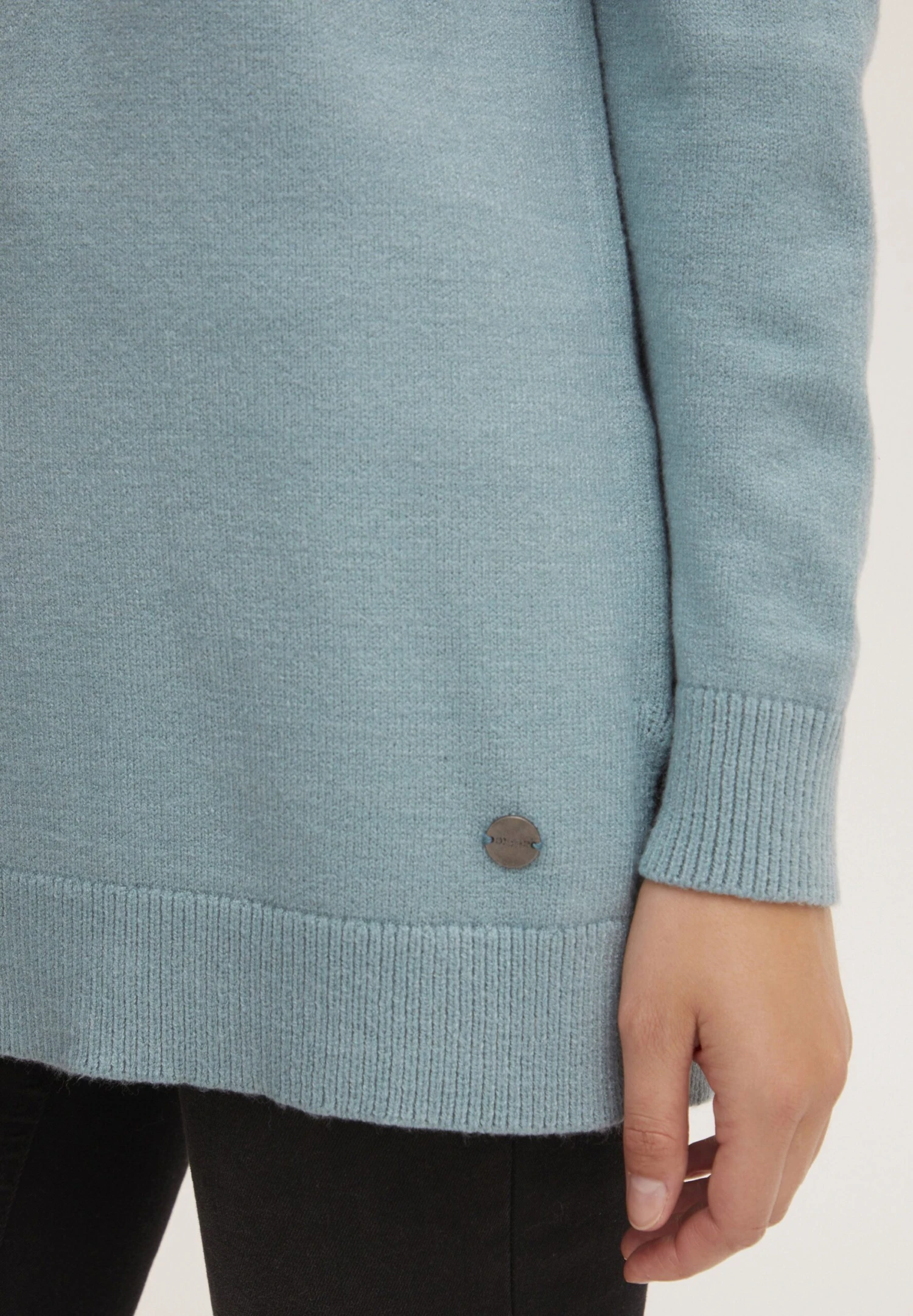 OXMO Oxratina - Trui - Smoke Blue Melange - Afbeelding 5