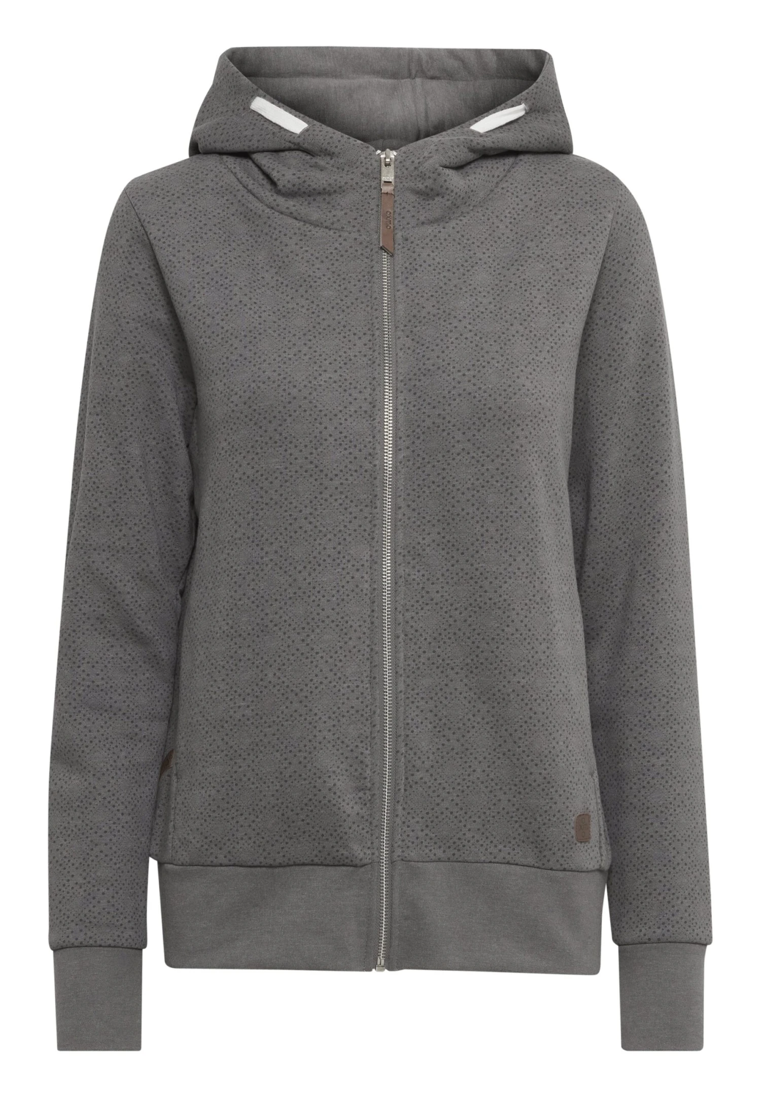 OXMO Vendela - Sweater Met Rits - Grey - Afbeelding 6