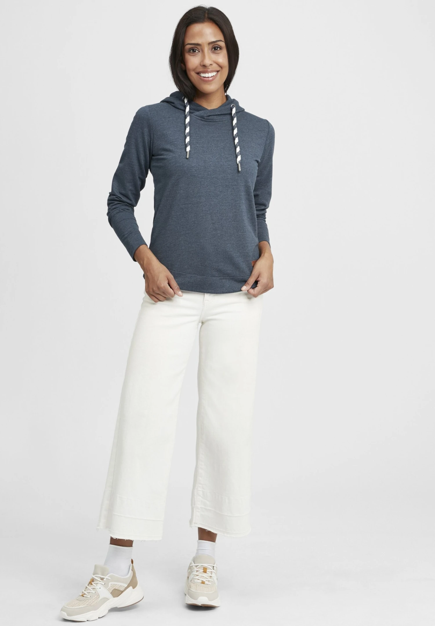 OXMO Oxwandy - Hoodie - Ins Bl Mel - Afbeelding 2