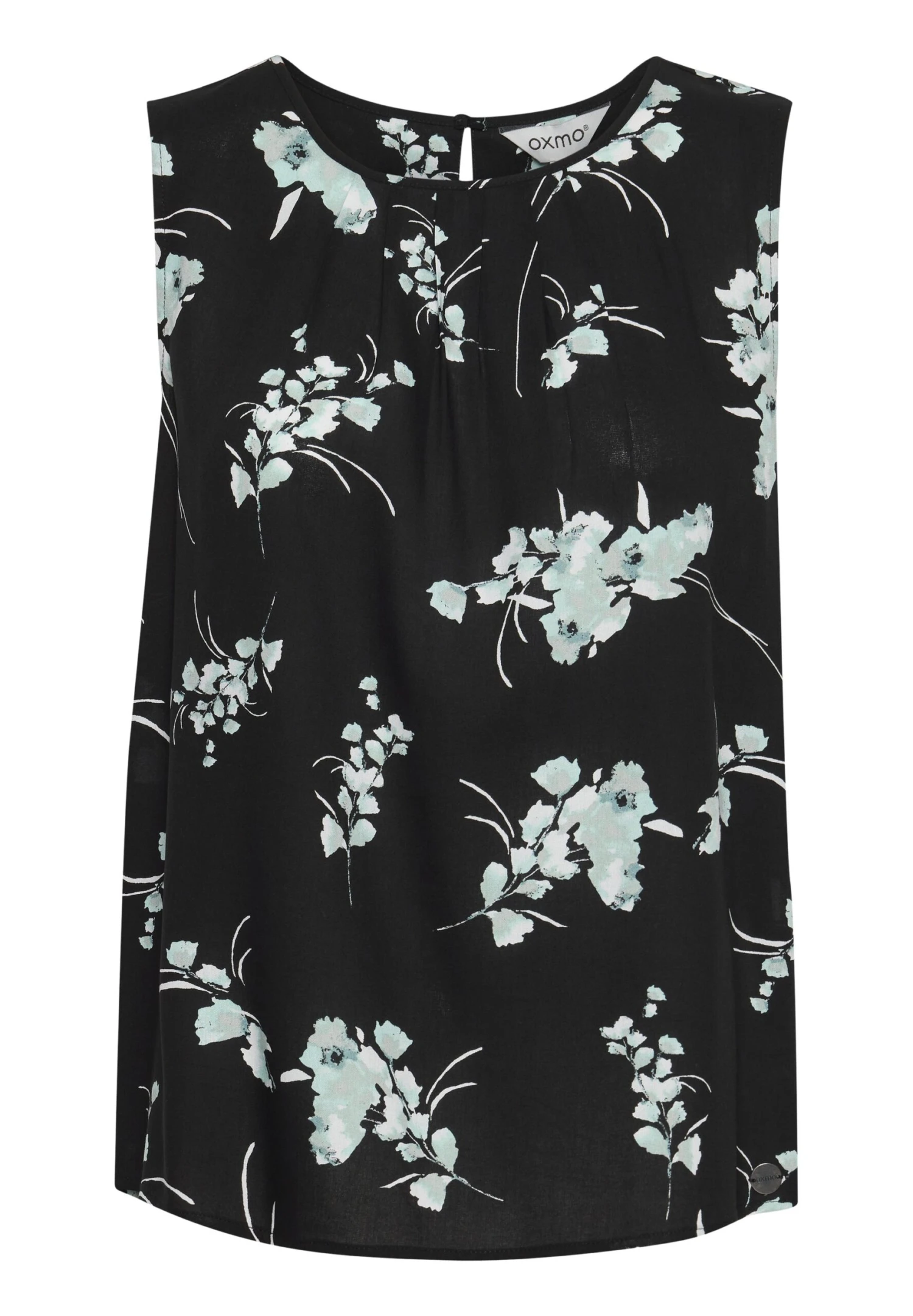 OXMO Esja - Blouse - Black Mix - Afbeelding 6