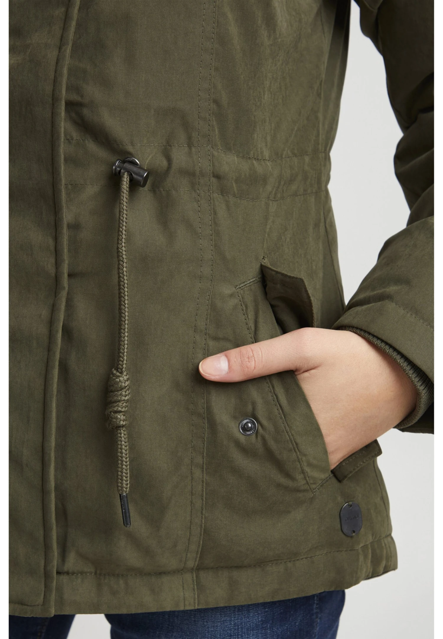 OXMO Oxlona - Winterjas - Ivy Green - Afbeelding 5