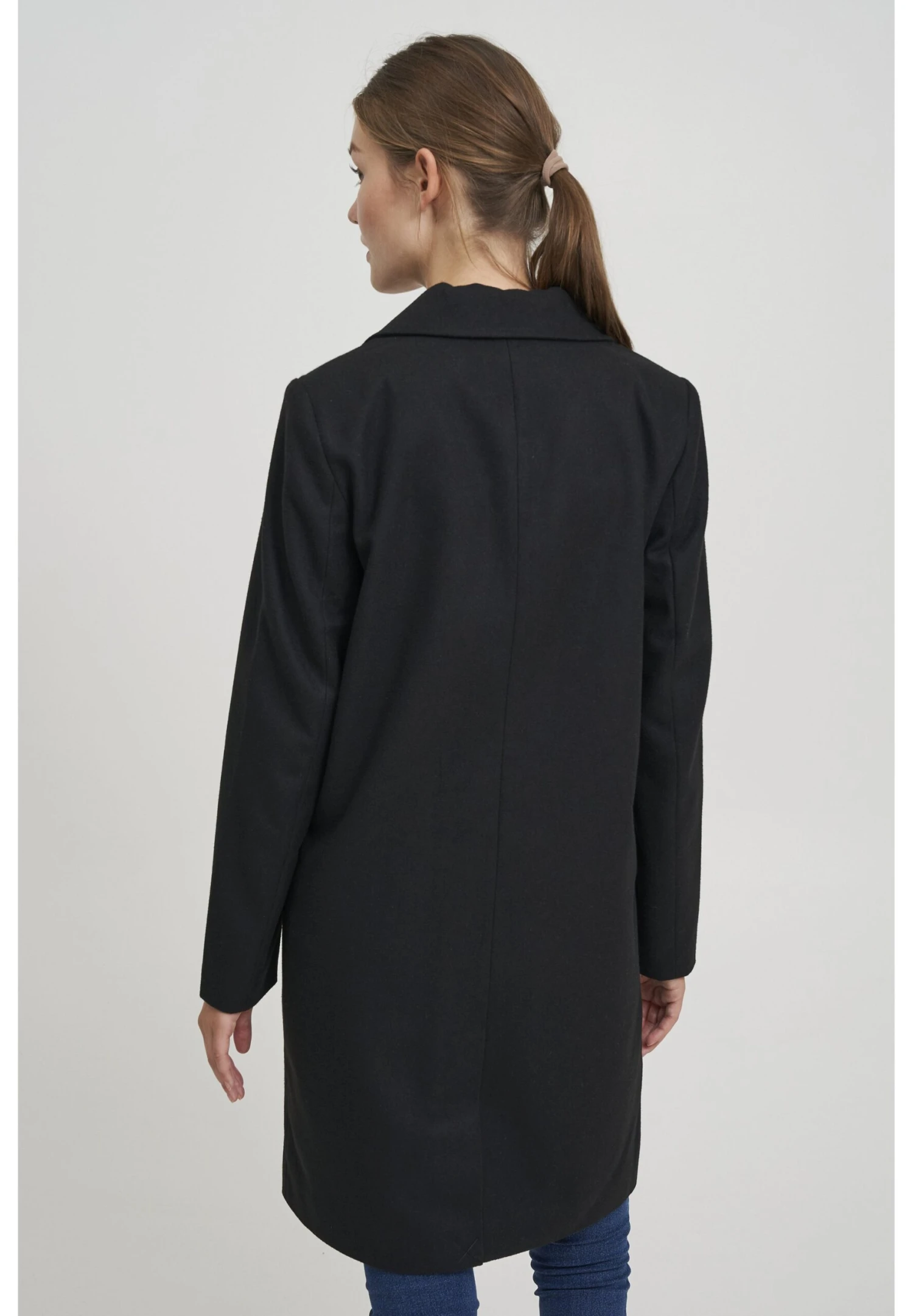 OXMO Oxneta - Mantel - Black - Afbeelding 3