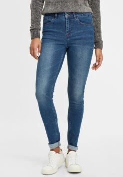 OXMO Oxlenna - Relaxed Fit Jeans - Antique Blue