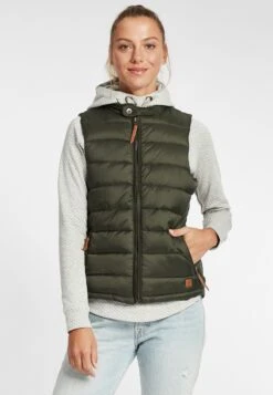 OXMO Oxcamilla - Bodywarmer - Duffel Bag Green