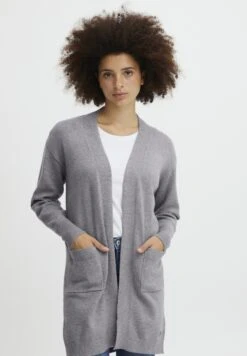 OXMO Oxritiana - Vest - Mid Grey Melange