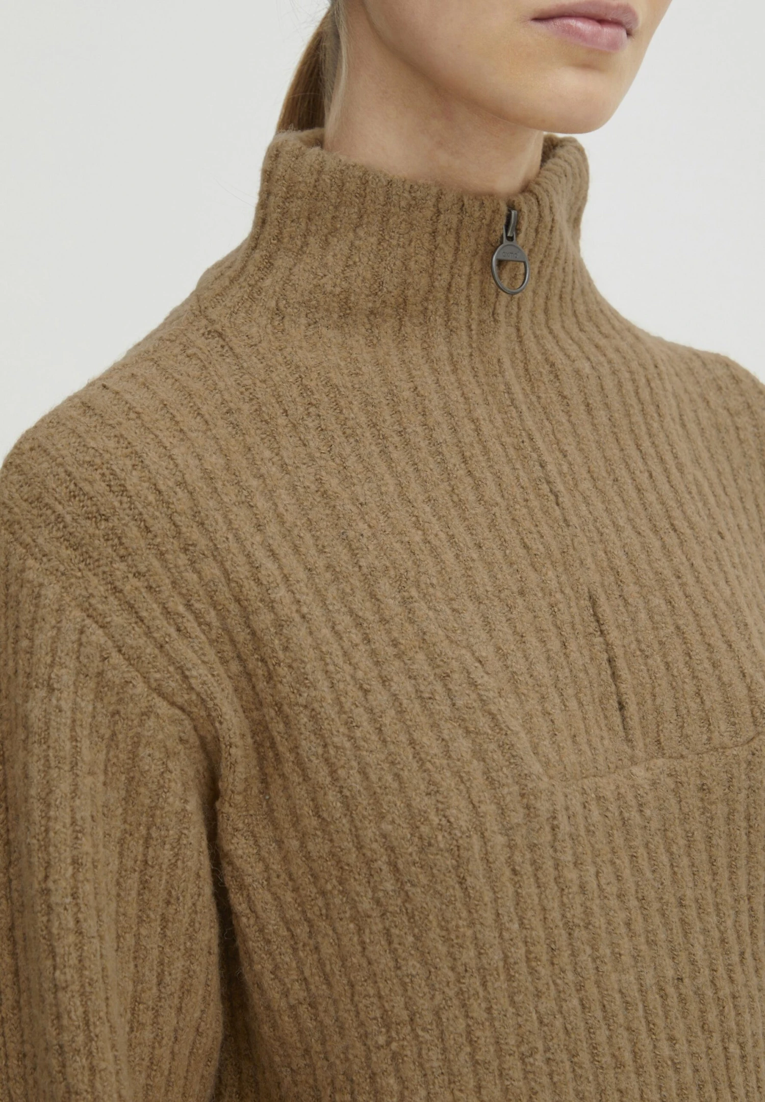 OXMO Oxsaline - Trui - Tannin Melange - Afbeelding 4