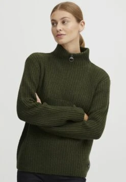 OXMO Oxsaline - Trui - Rifle Green Melange