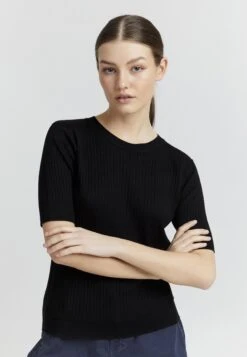 OXMO Riona - T-Shirt Basic - Black