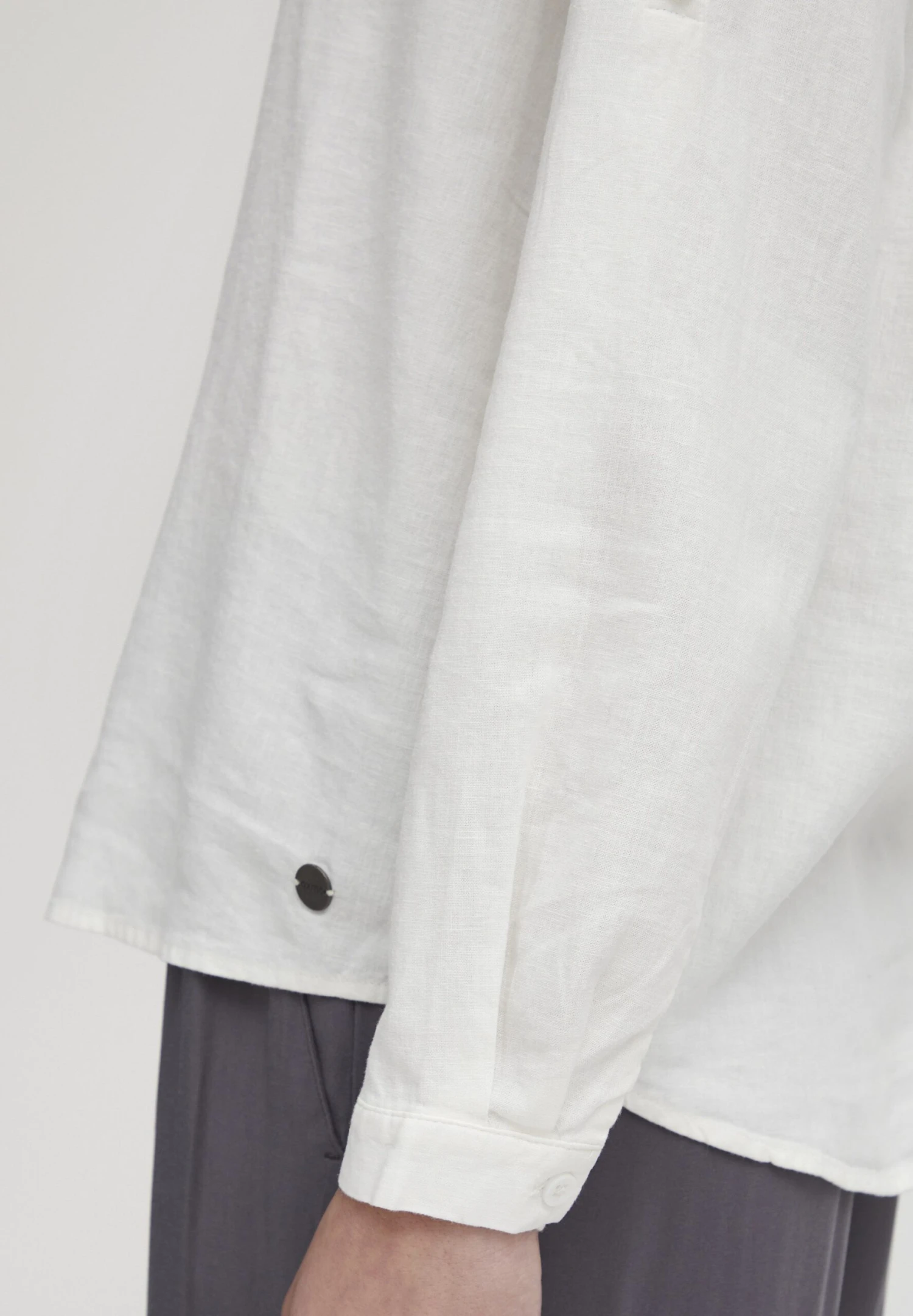 OXMO Oxanja - Blouse - Off White - Afbeelding 5