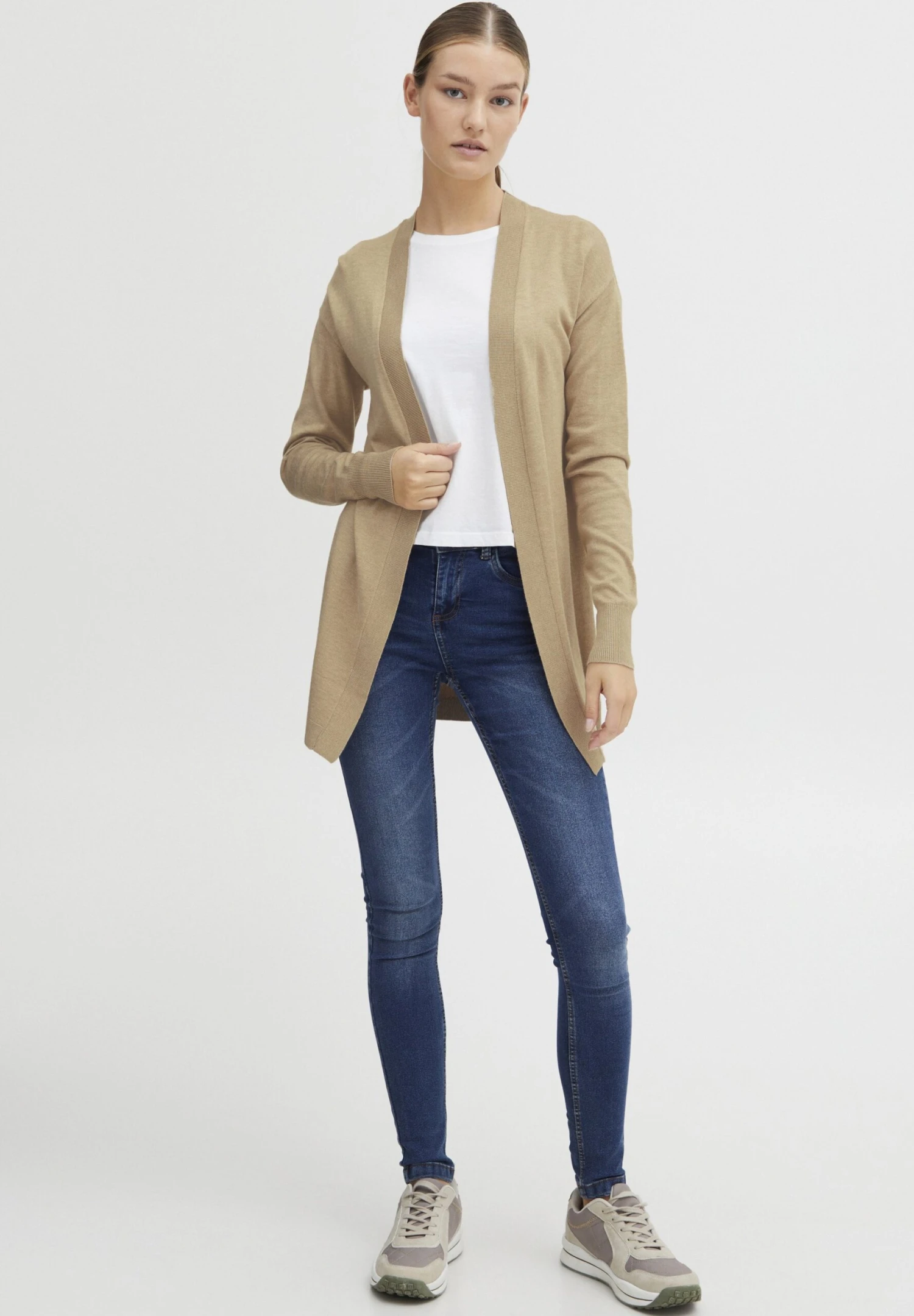 OXMO Oxkat - Vest - Cement Melange - Afbeelding 2