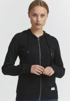OXMO Oxlova - Sweater Met Rits - Black