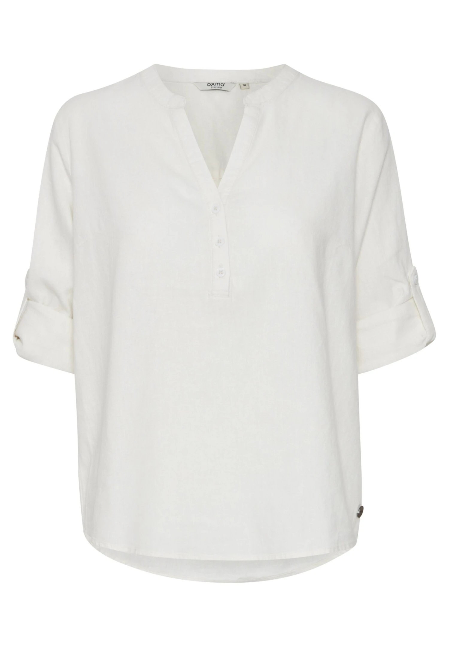 OXMO Oxanja - Blouse - Off White - Afbeelding 6