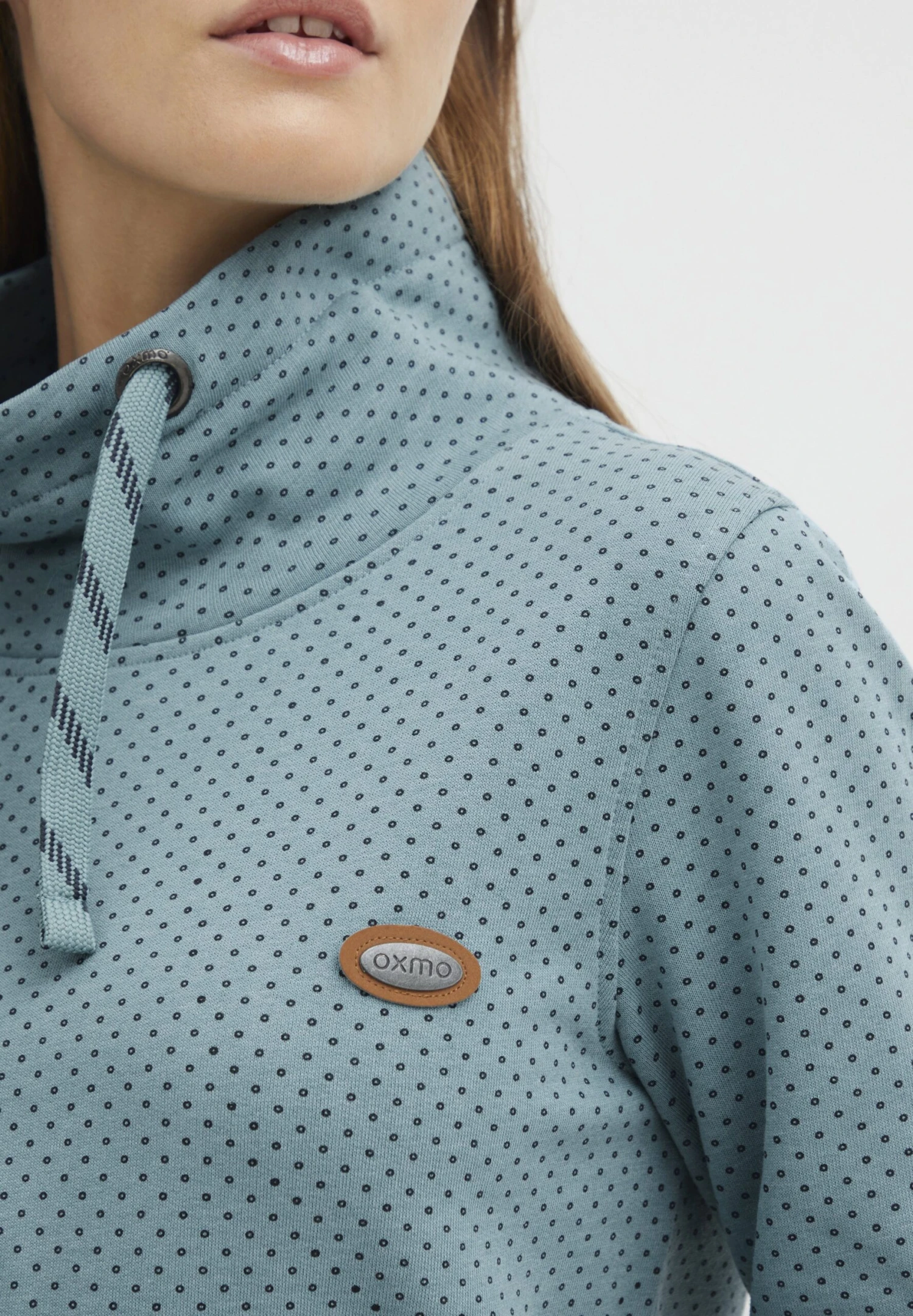 OXMO Tube Sw - Trui - Smoke Blue Melange - Afbeelding 4