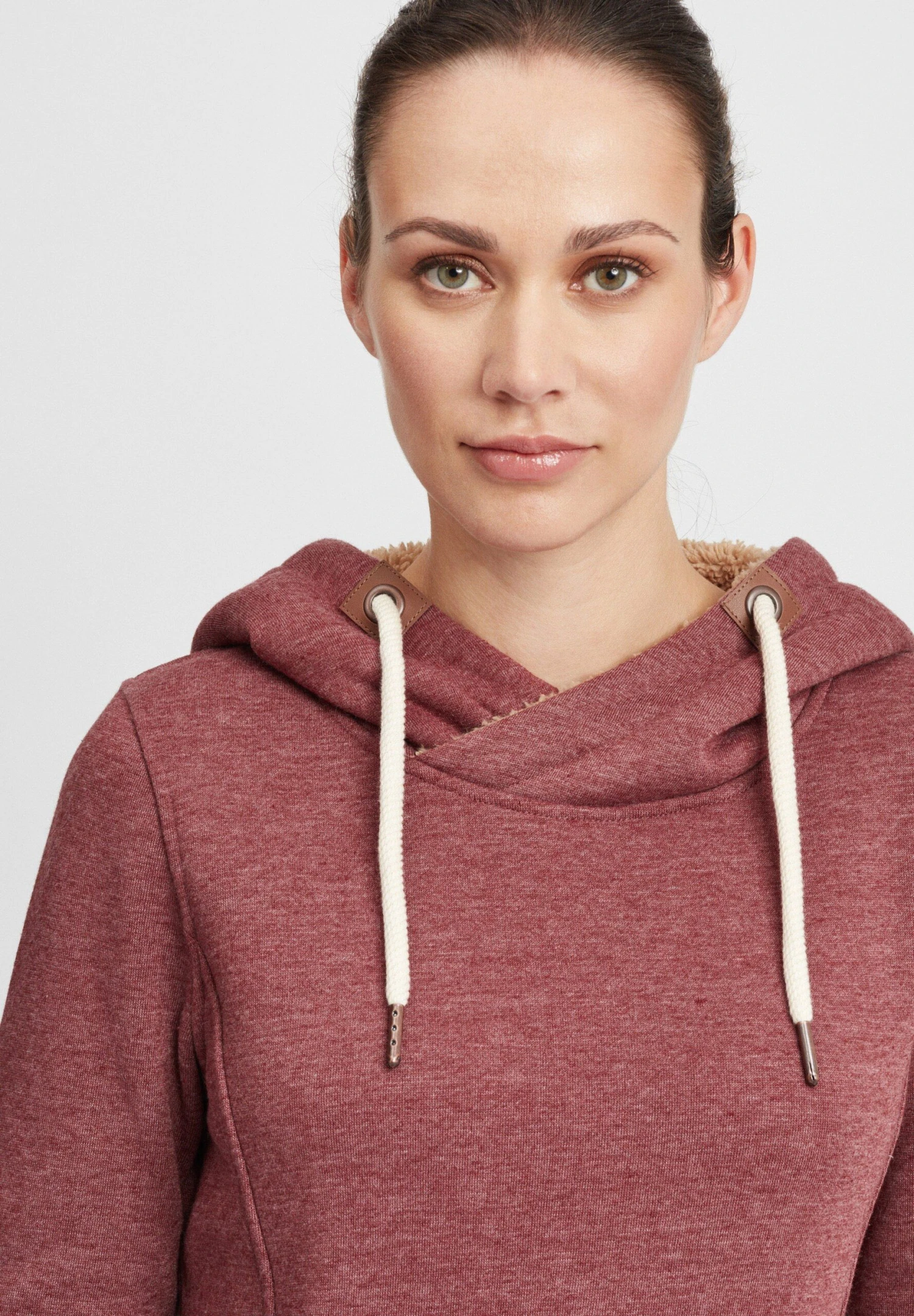 OXMO Oxvicky - Hoodie - Wine Red M - Afbeelding 4
