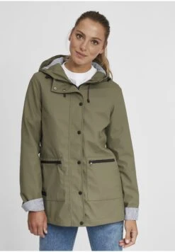 OXMO Oxbecky - Regenjas - Olive