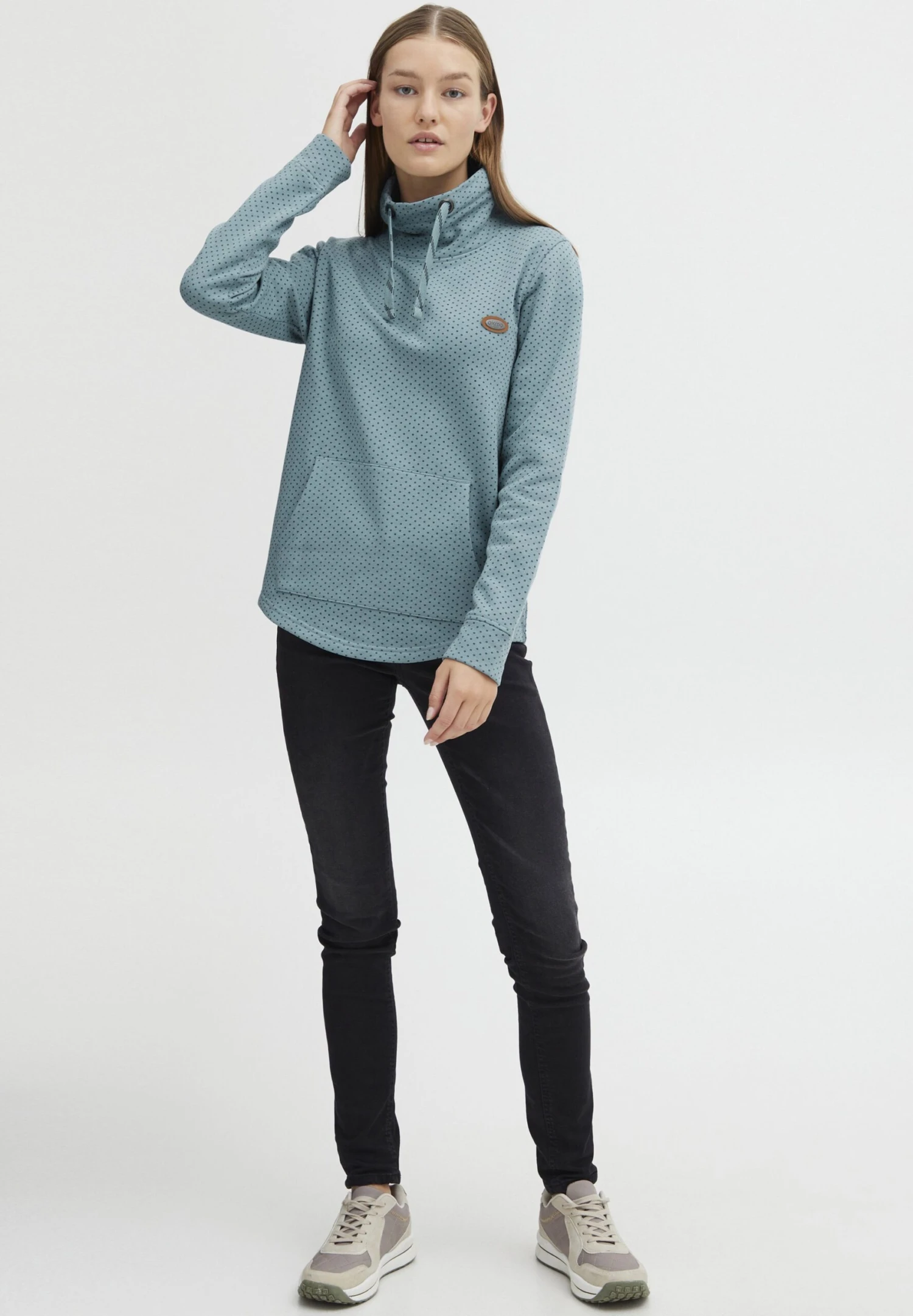 OXMO Tube Sw - Trui - Smoke Blue Melange - Afbeelding 2