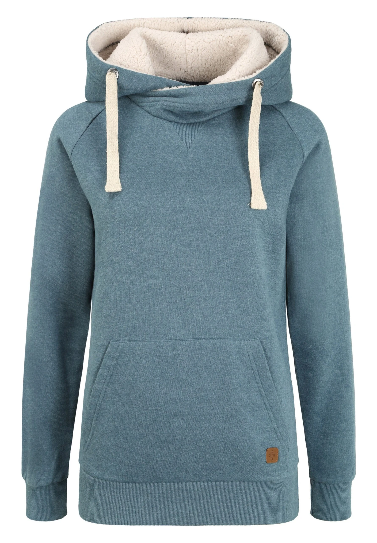 OXMO Oxjulia - Hoodie - Ensign Blue Teddy - Afbeelding 6
