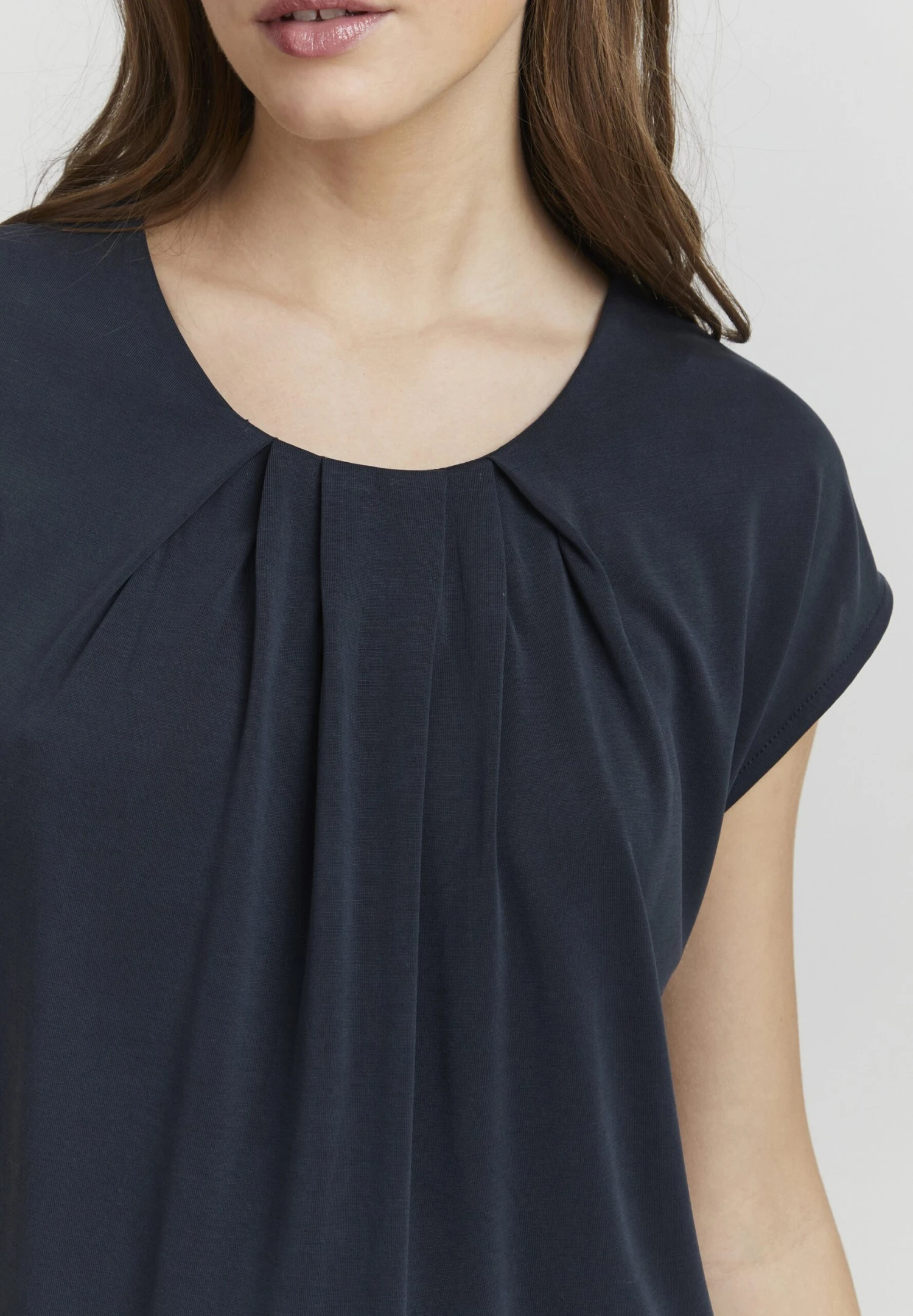 OXMO Bjalla - T-Shirt Print - Darkblue - Afbeelding 4