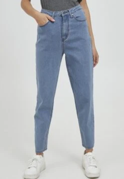 OXMO Oxanne - Straight Leg Jeans - Ligth Blue Denim