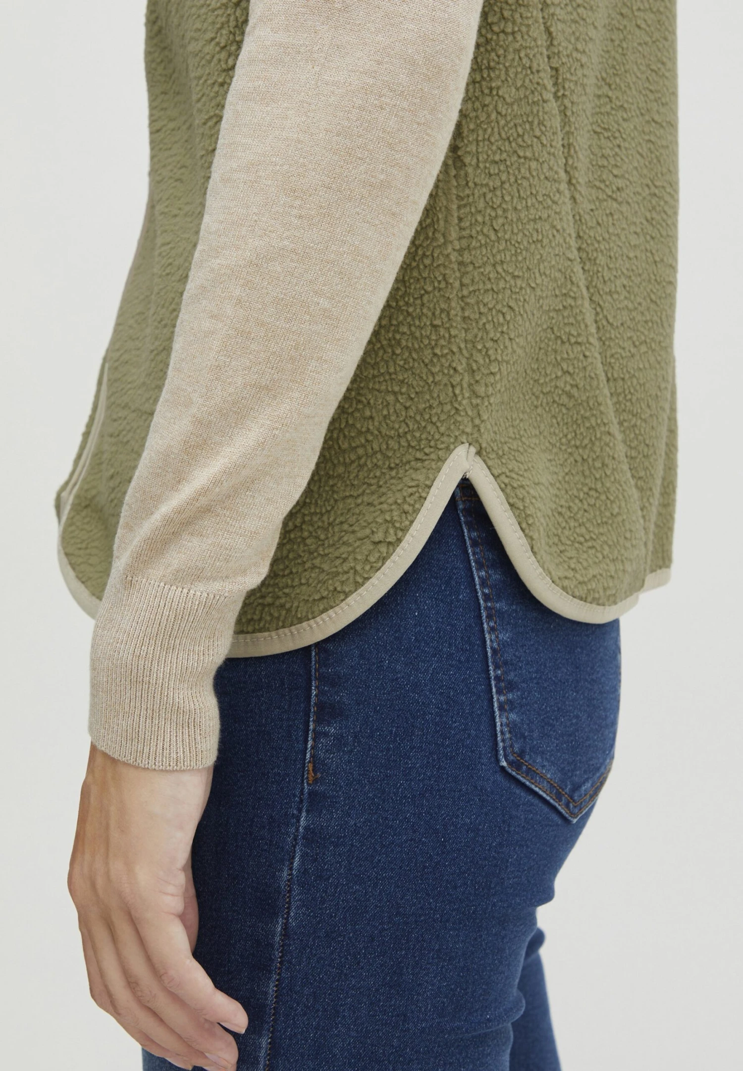 OXMO Bodywarmer - Oil Green - Afbeelding 5