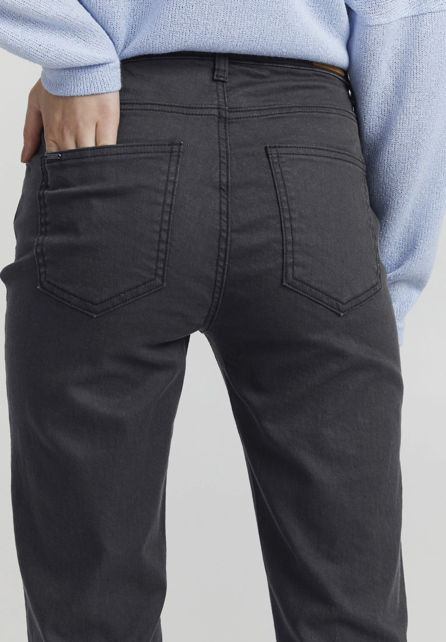 OXMO Oxpam - Slim Fit Jeans - Black - Afbeelding 5