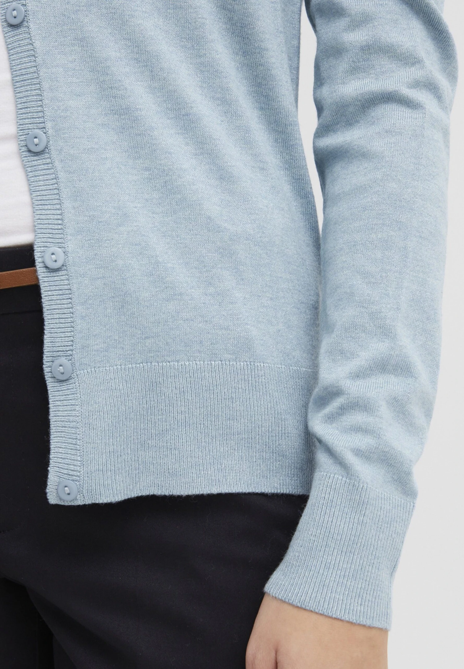 OXMO Oxhelene - Vest - Blue Bell Melange - Afbeelding 5