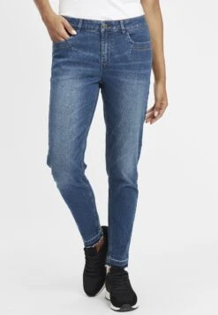 OXMO Oxirabelle - Slim Fit Jeans - Antique Blue