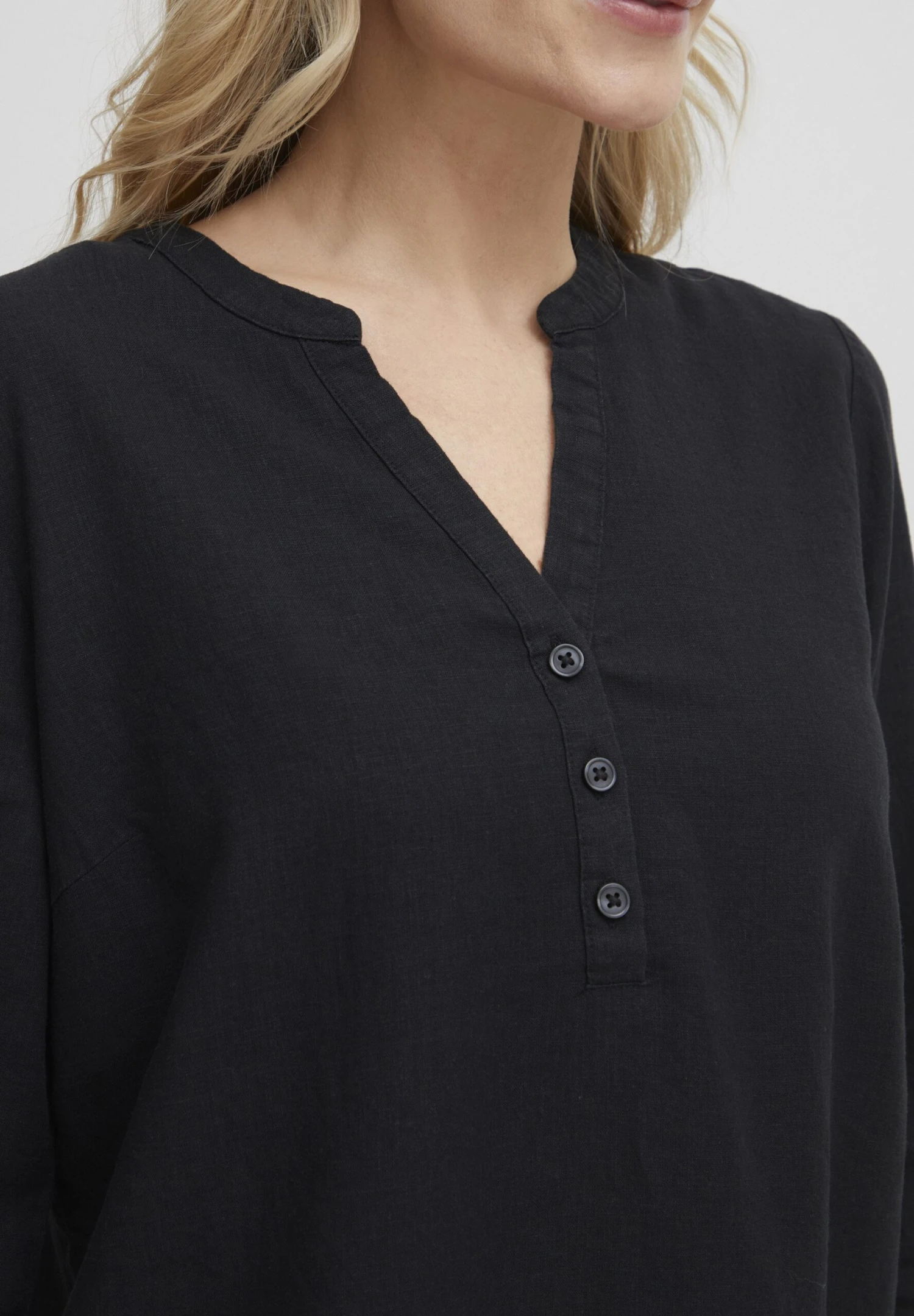 OXMO Oxanja - Blouse - Black - Afbeelding 4