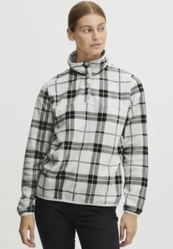 OXMO Oxchinne - Fleece Trui - Asphalt