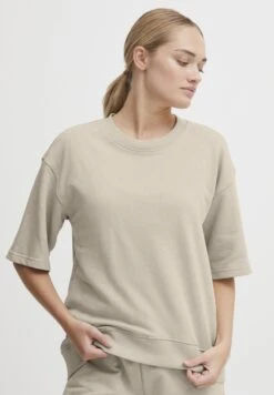 OXMO Oxsafina - T-Shirt Basic - Doeskin