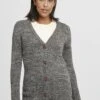 OXMO Oxphilemona - Vest - Dark Grey
