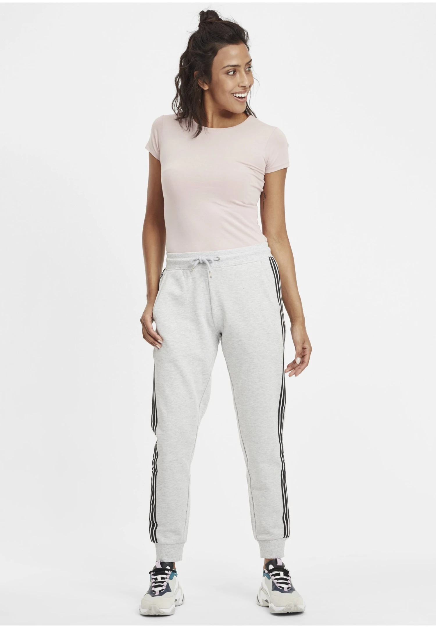 OXMO Oxgabrilla - Trainingsbroek - Light Grey Melange - Afbeelding 2