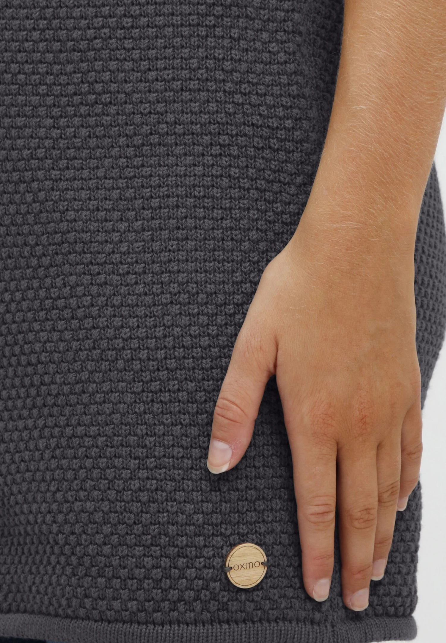 OXMO Oxheidi - Bodywarmer - Pewter - Afbeelding 5