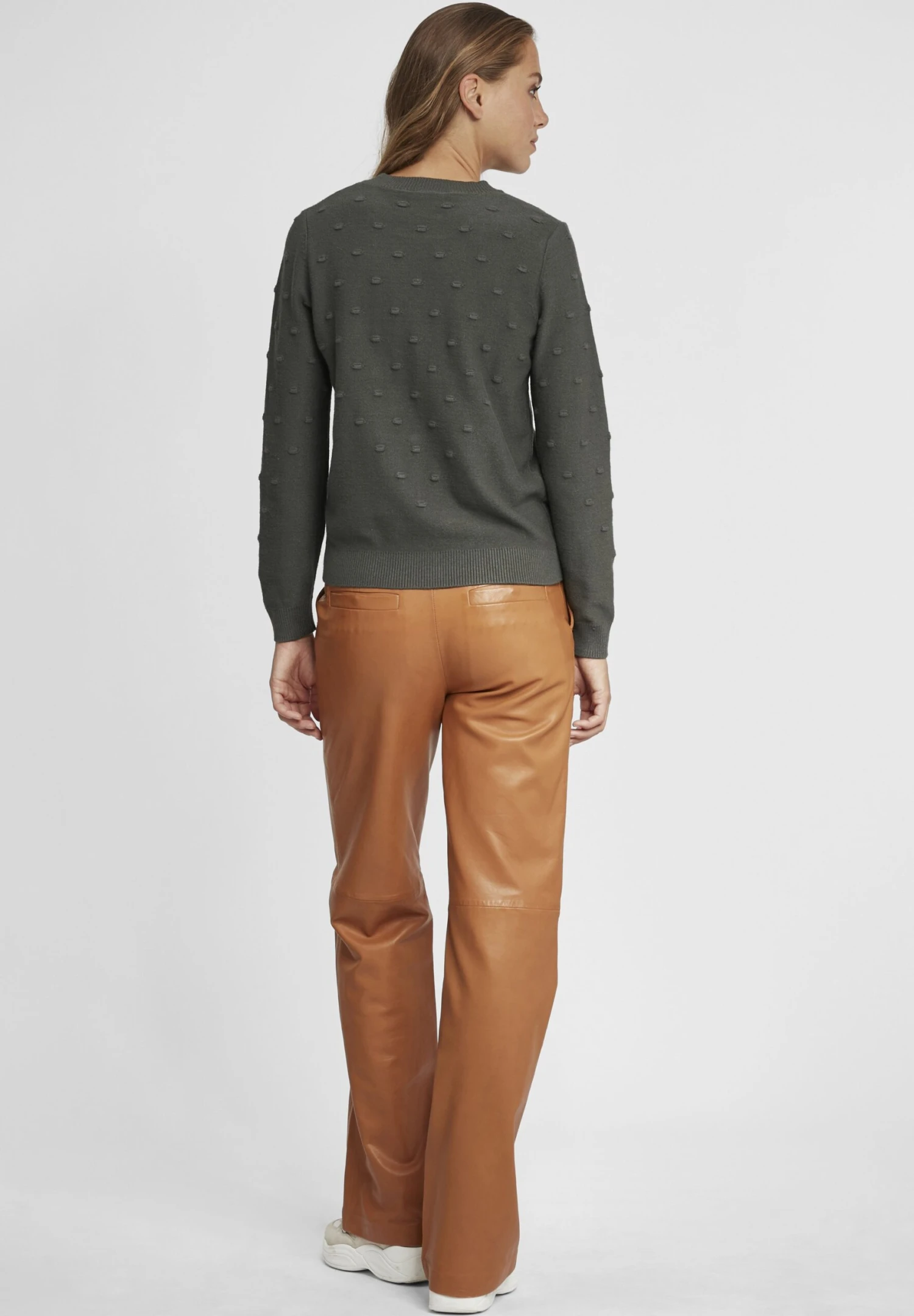 OXMO Oxdotta - Trui - Dark Shadow - Afbeelding 3