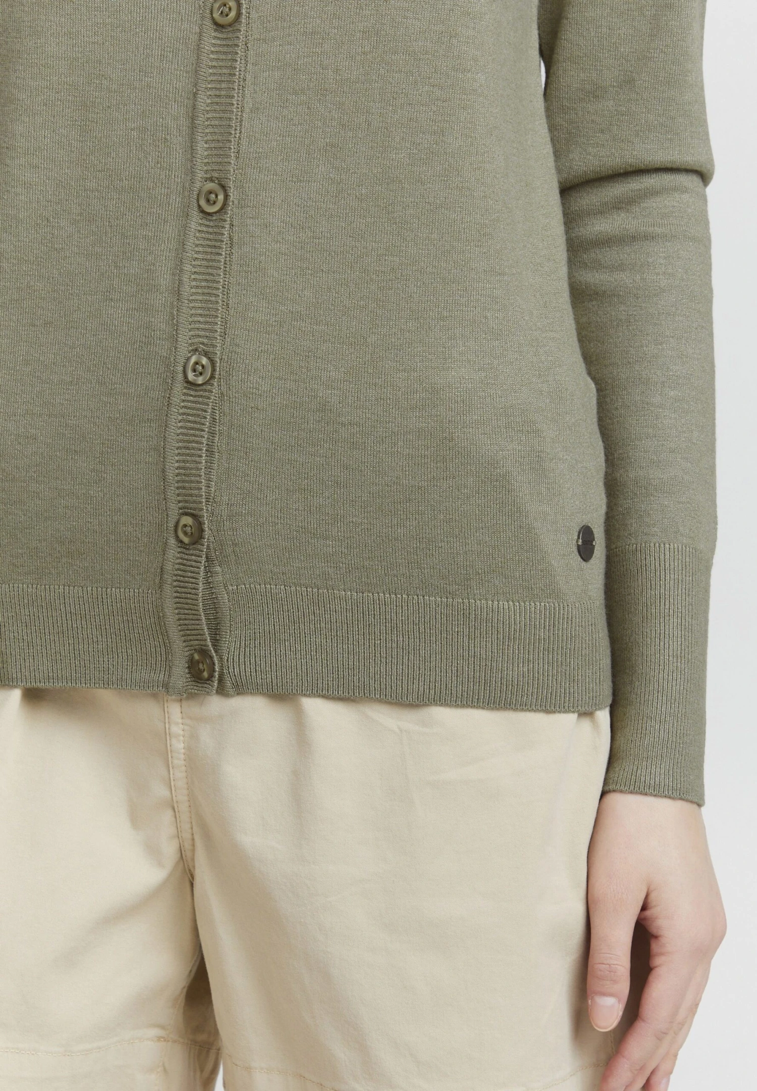 OXMO Vest - Seagrass Melange - Afbeelding 5