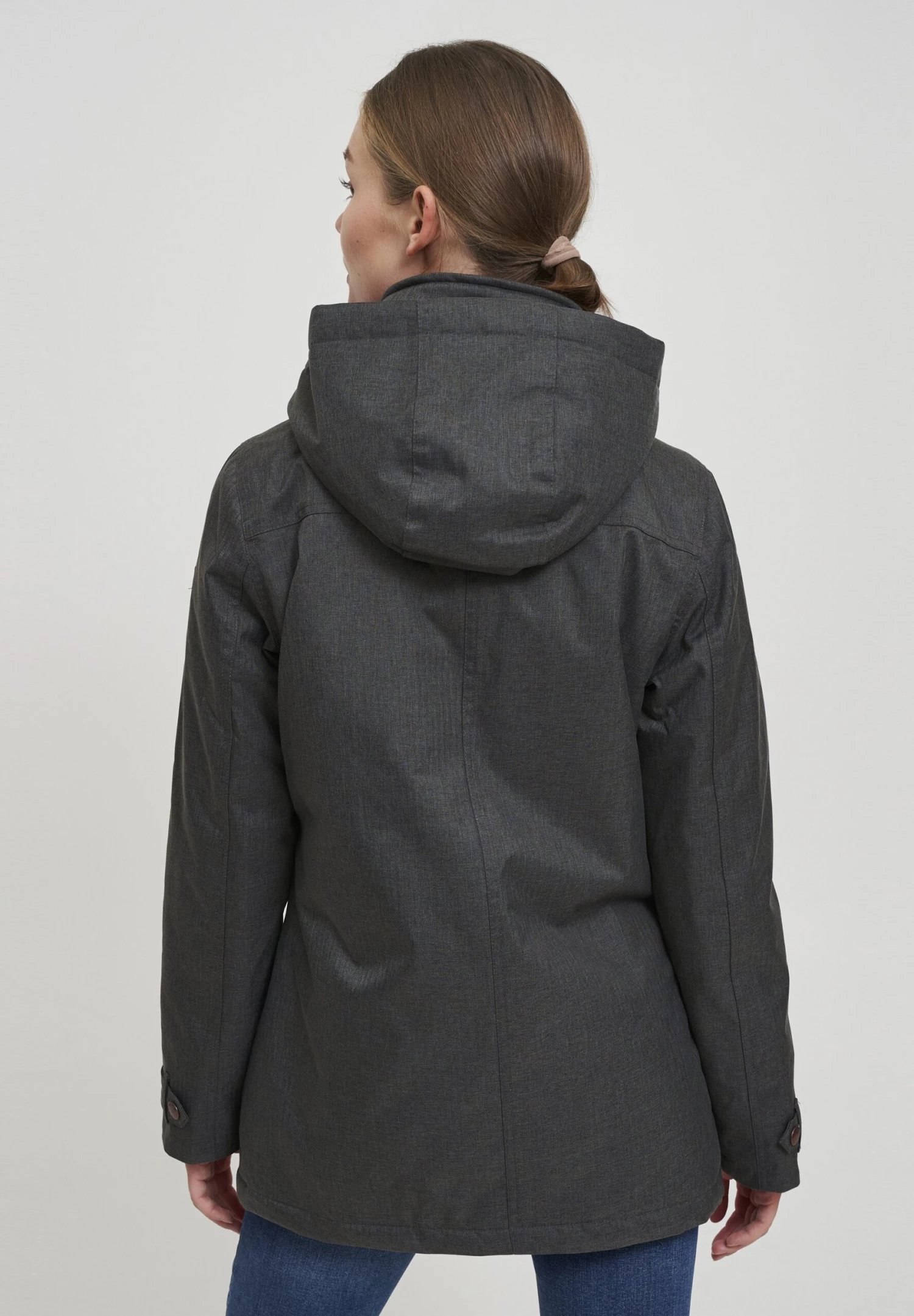 OXMO Oxbrooke - Winterjas - Dark Grey - Afbeelding 3