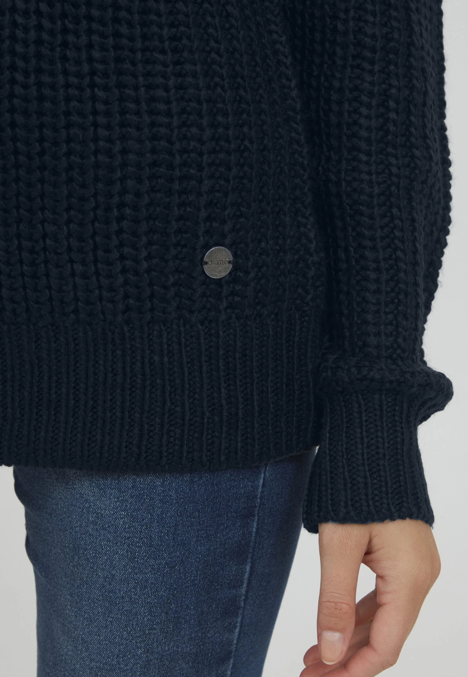 OXMO Oxlavea - Trui - Dark Blue - Afbeelding 5