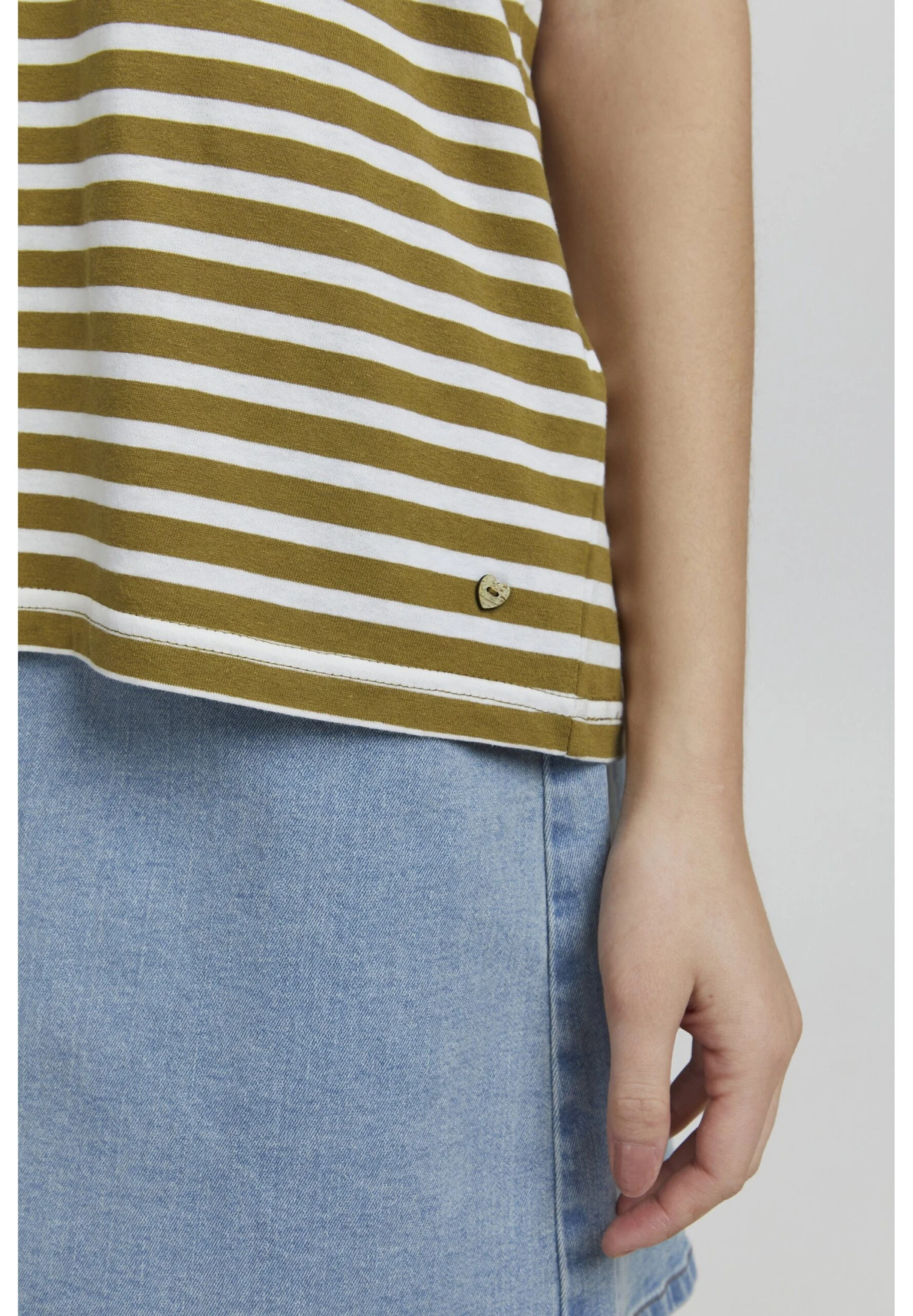 OXMO Oxsteffi - T-Shirt Print - Kelp - Afbeelding 5