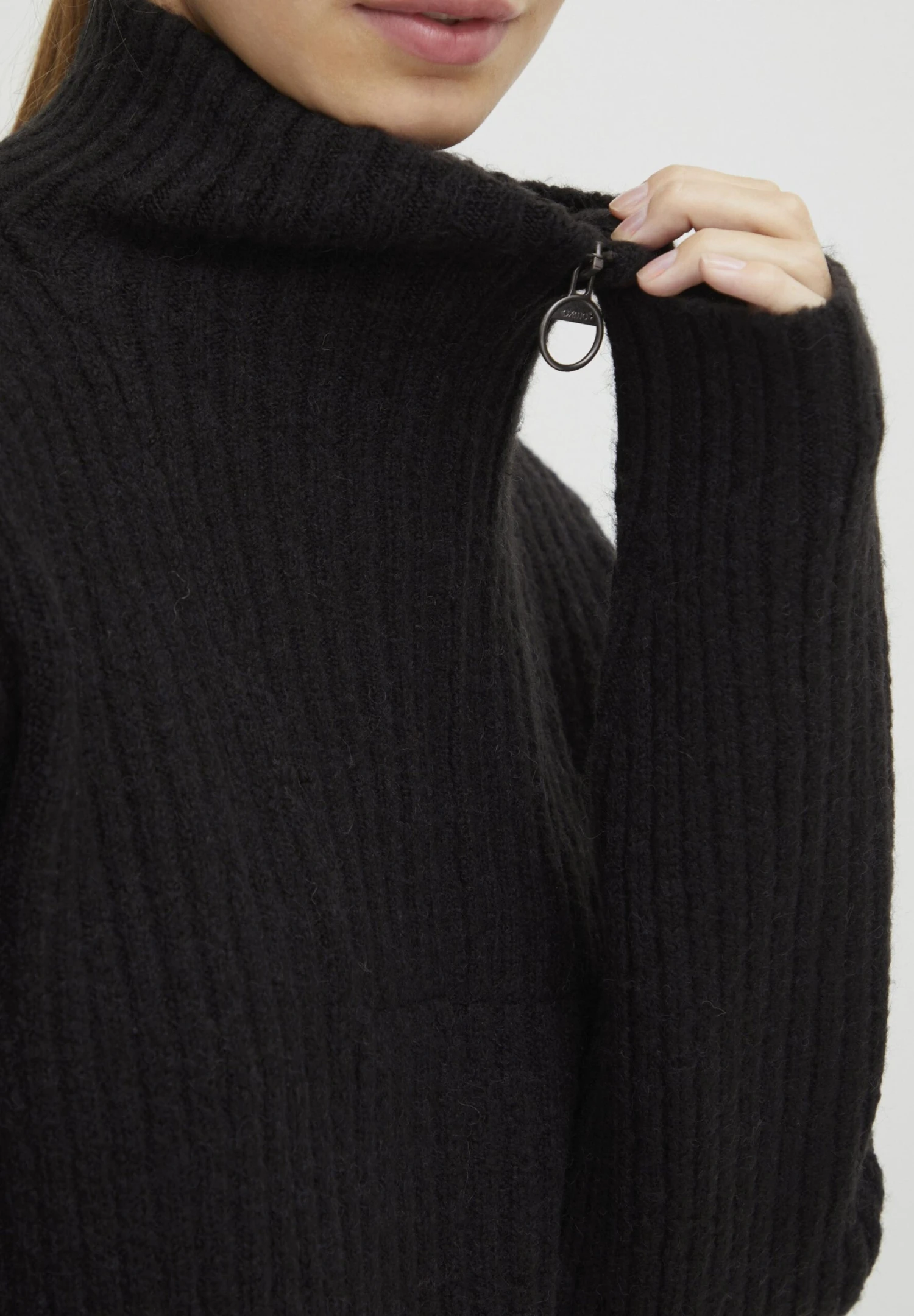 OXMO Oxsaline - Trui - Black - Afbeelding 4