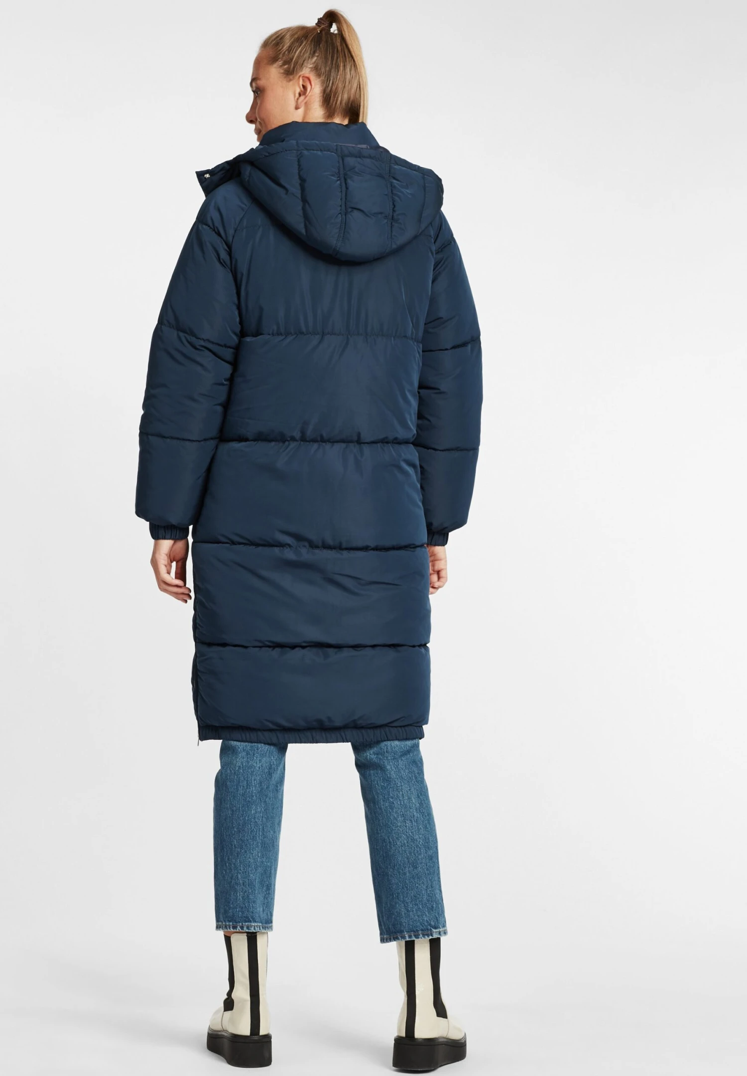 OXMO Oxalba - Winterjas - Dress Blues - Afbeelding 3