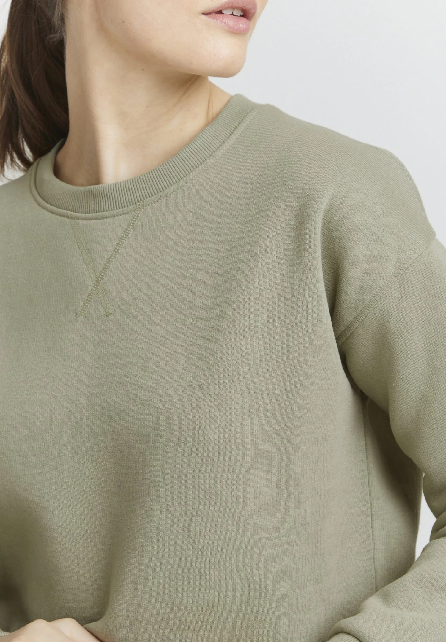 OXMO Holma - Sweater - Seagrass - Afbeelding 4