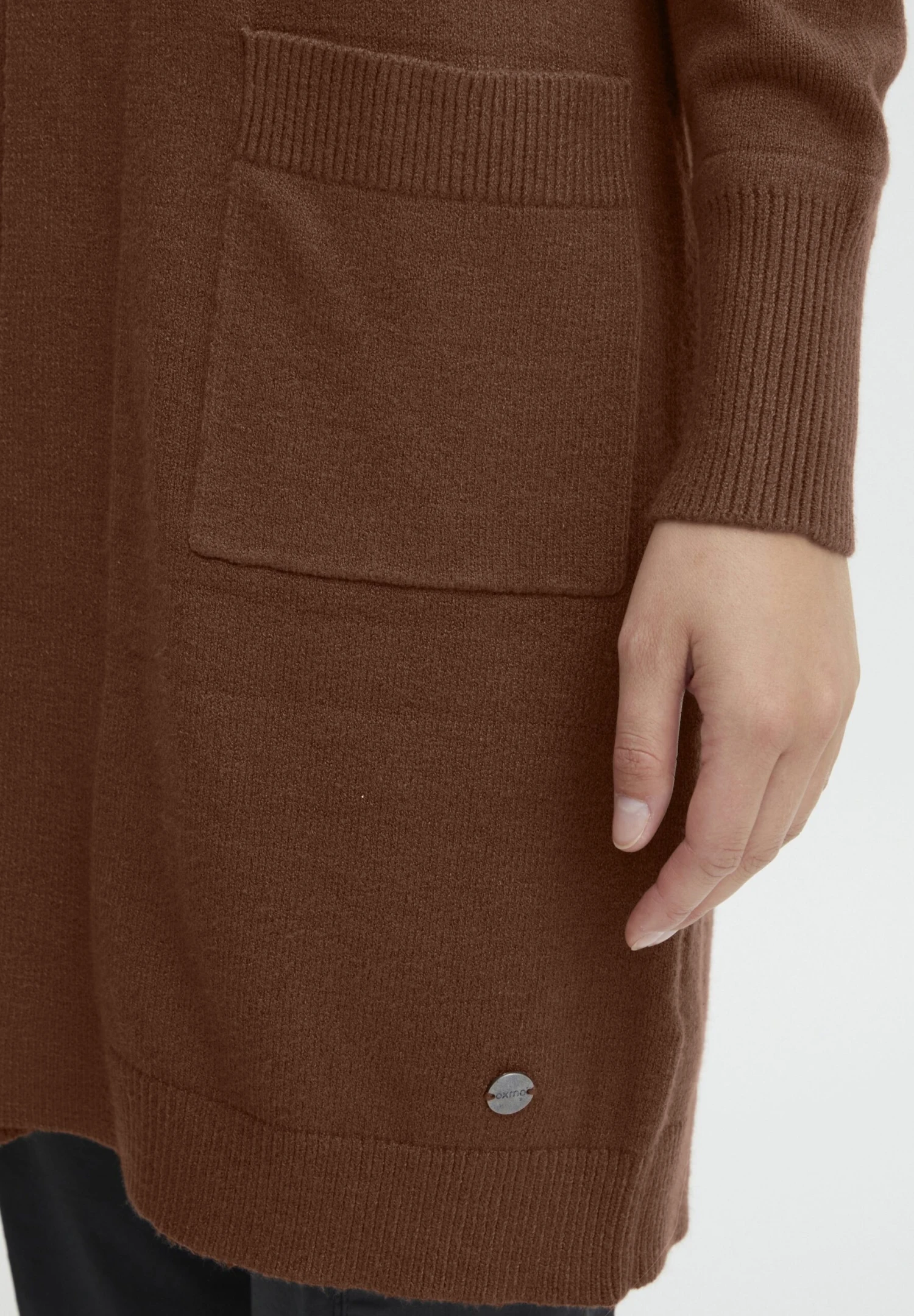 OXMO Oxritiana - Vest - Brunette Melange - Afbeelding 5