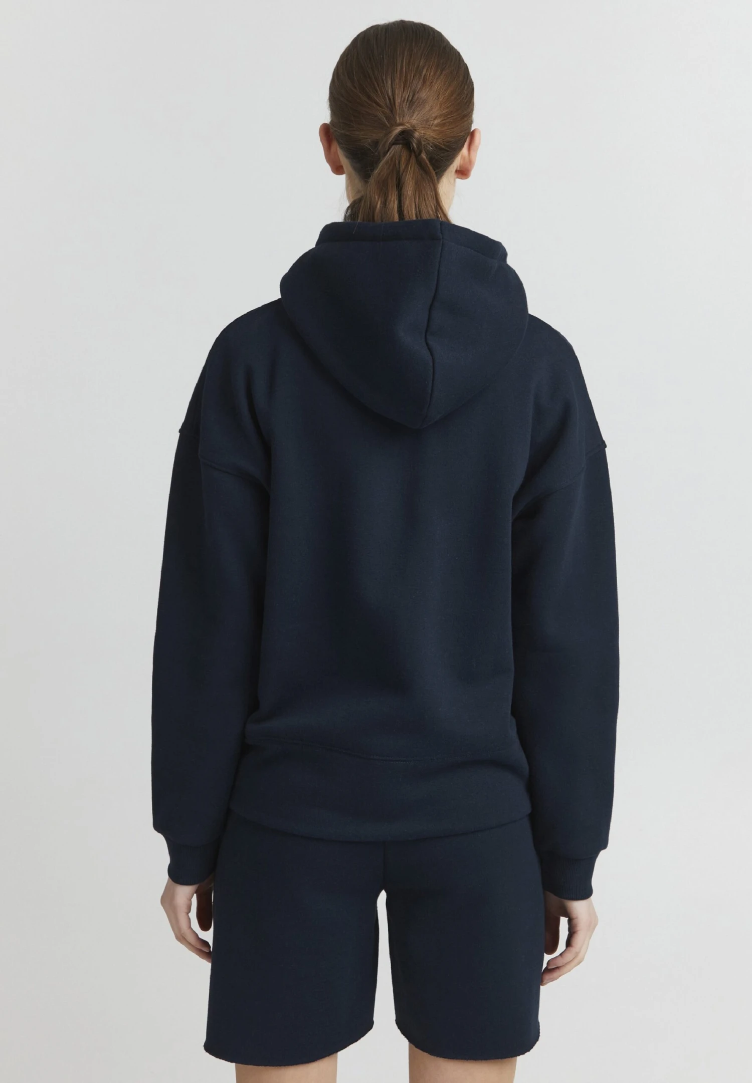 OXMO Holunder - Sweater Met Rits - Total Eclipse - Afbeelding 3