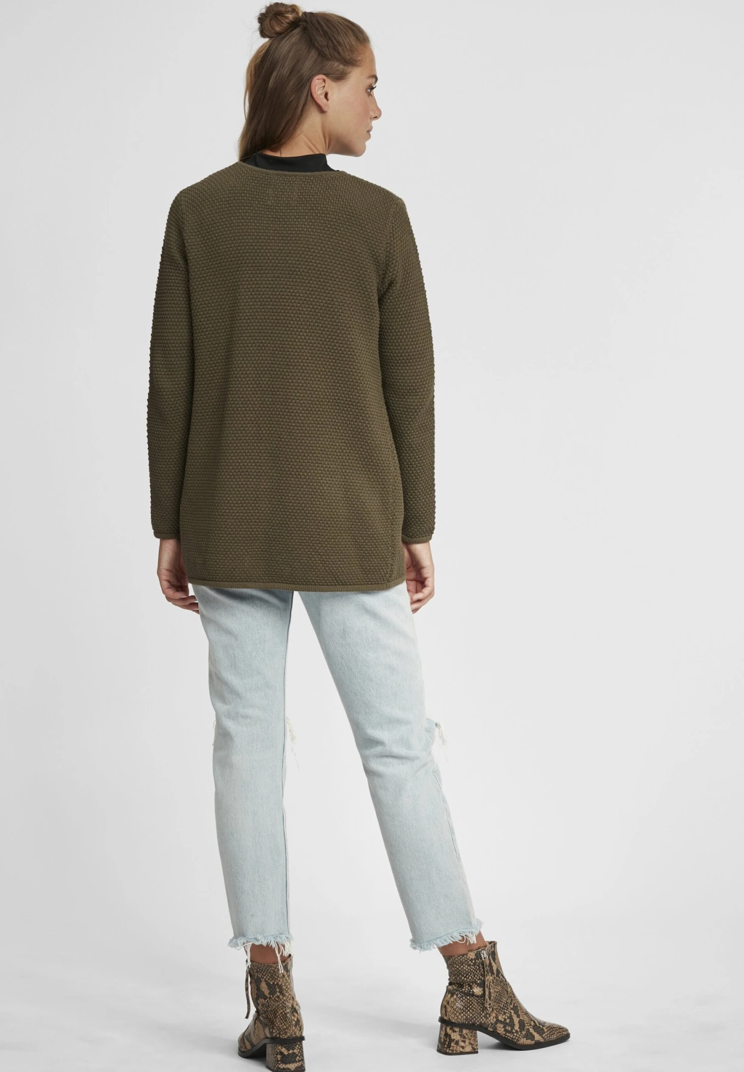 OXMO Oxhilda - Vest - Ivy Green - Afbeelding 3