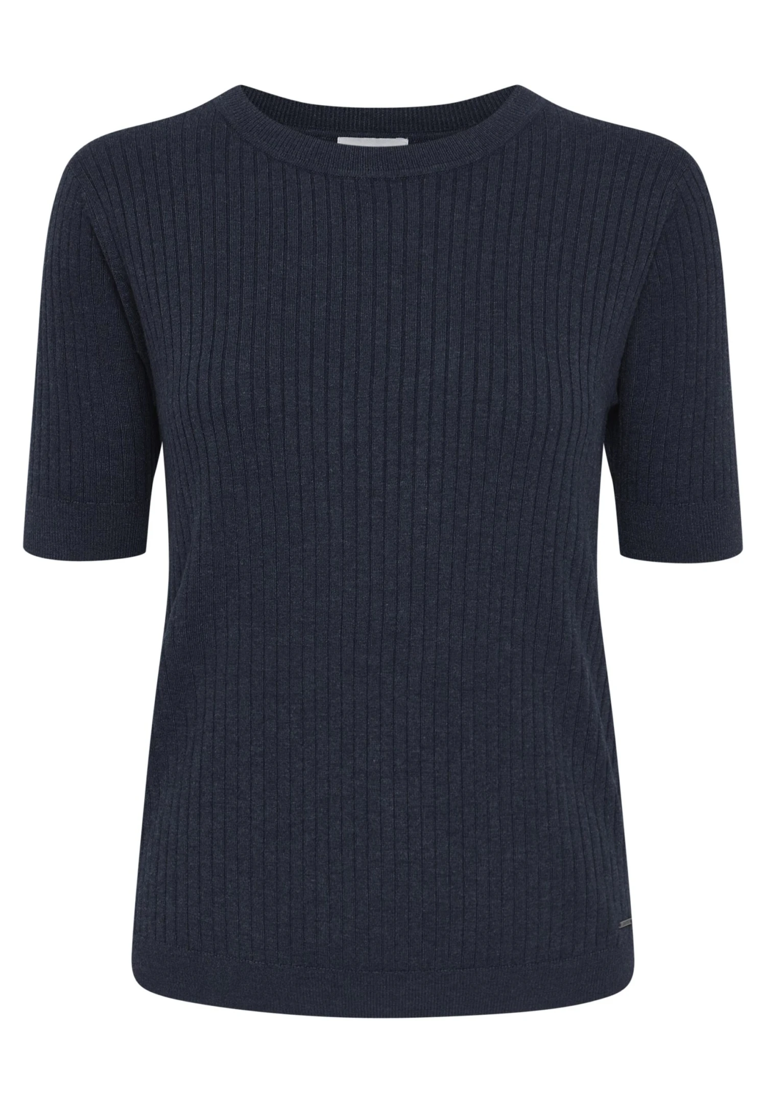 OXMO Riona - T-Shirt Basic - Totaleclipsemelange - Afbeelding 6