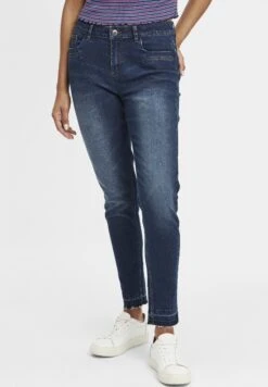 OXMO Oxirabelle - Slim Fit Jeans - Dark Ink