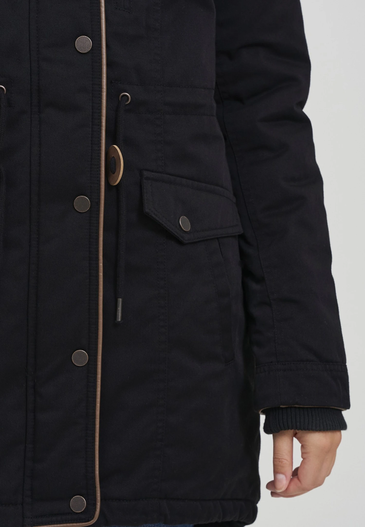 OXMO Oxanna - Parka - Black - Afbeelding 5
