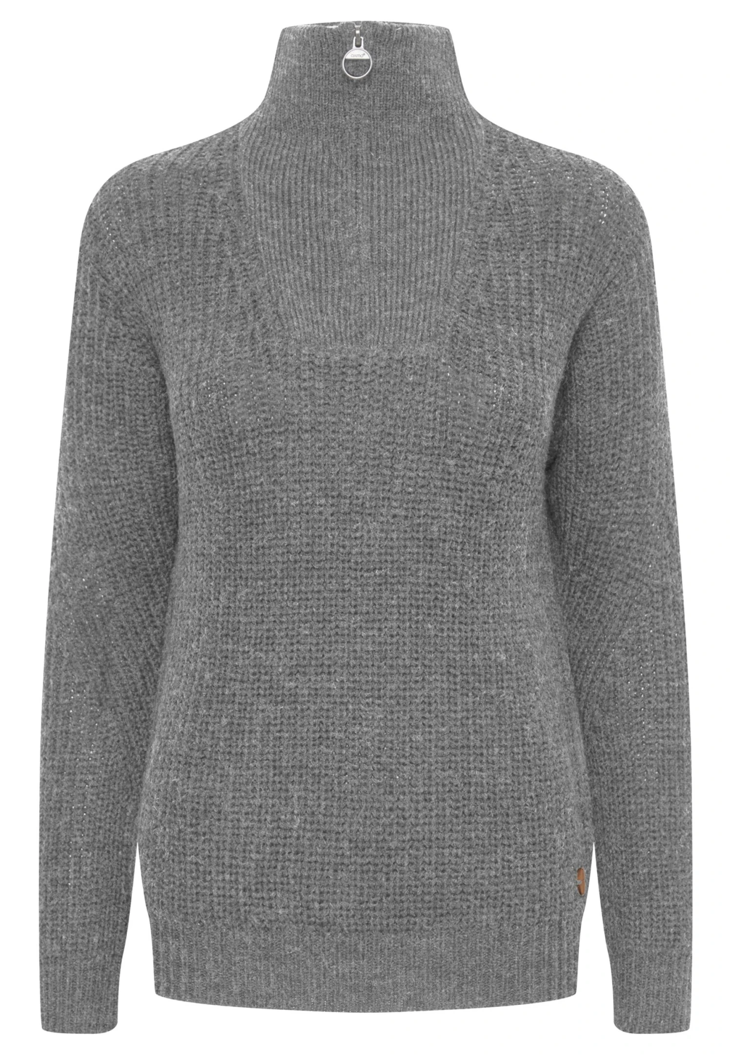 OXMO Oxnancy - Trui - Medium Grey Melange - Afbeelding 6